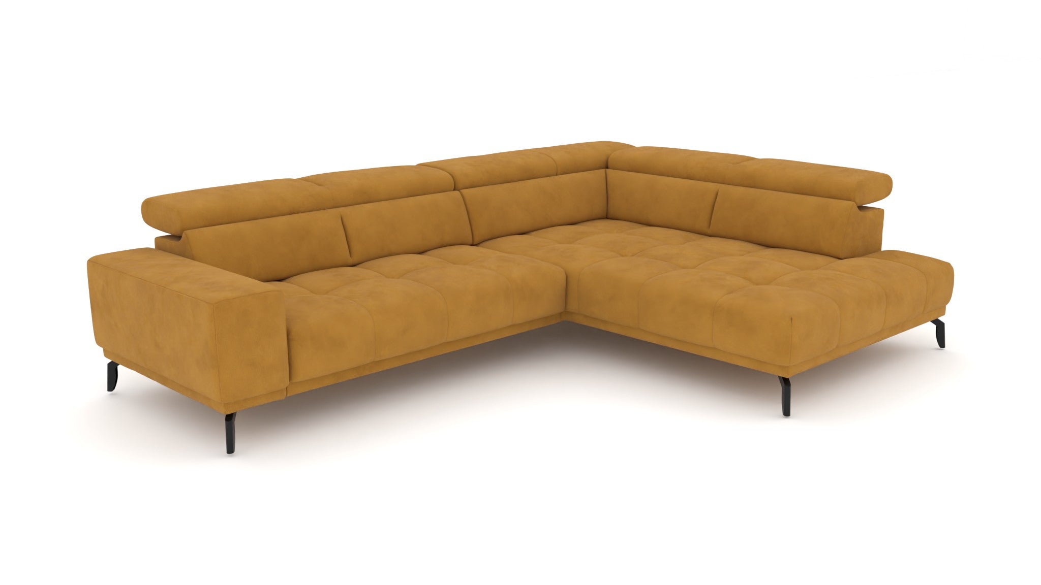 Uppsala Ecksofa mit Ottomane