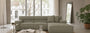 Umea Ecksofa mit Recamiere