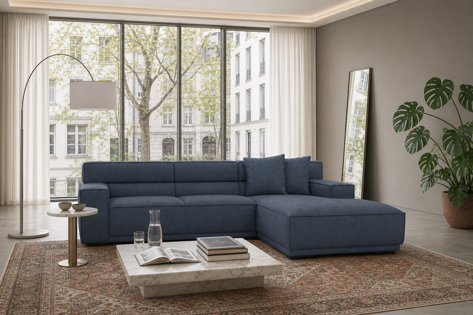 Umea Ecksofa mit Recamiere