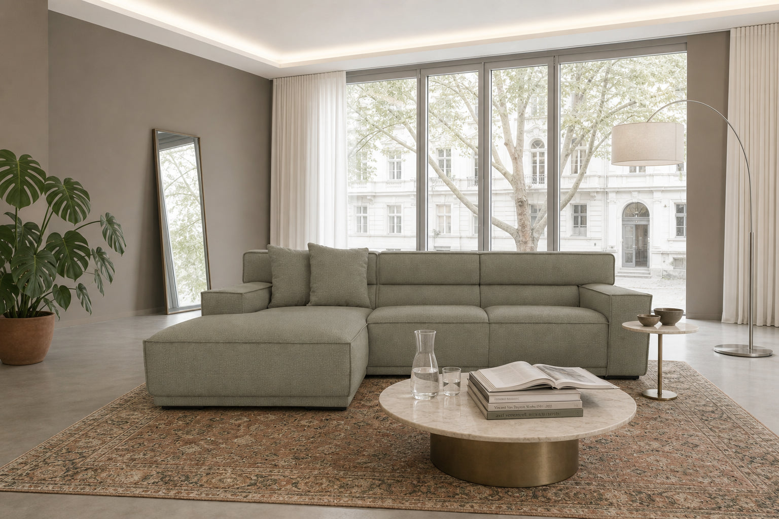 Umea Ecksofa mit Recamiere