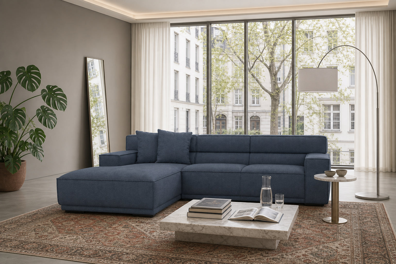Umea Ecksofa mit Recamiere