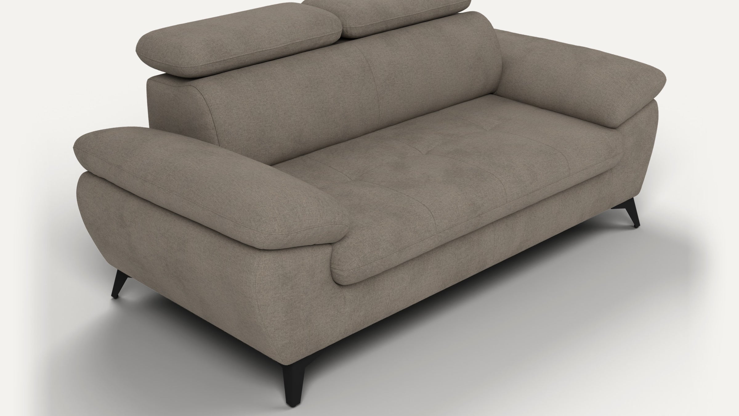 Karlstad 2,5-Sitzer – Flora Clean Taupe