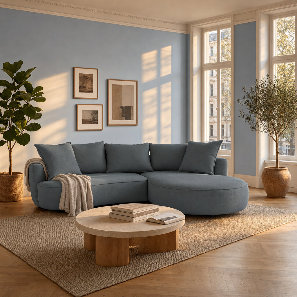 Mantua Ecksofa mit Recamiere