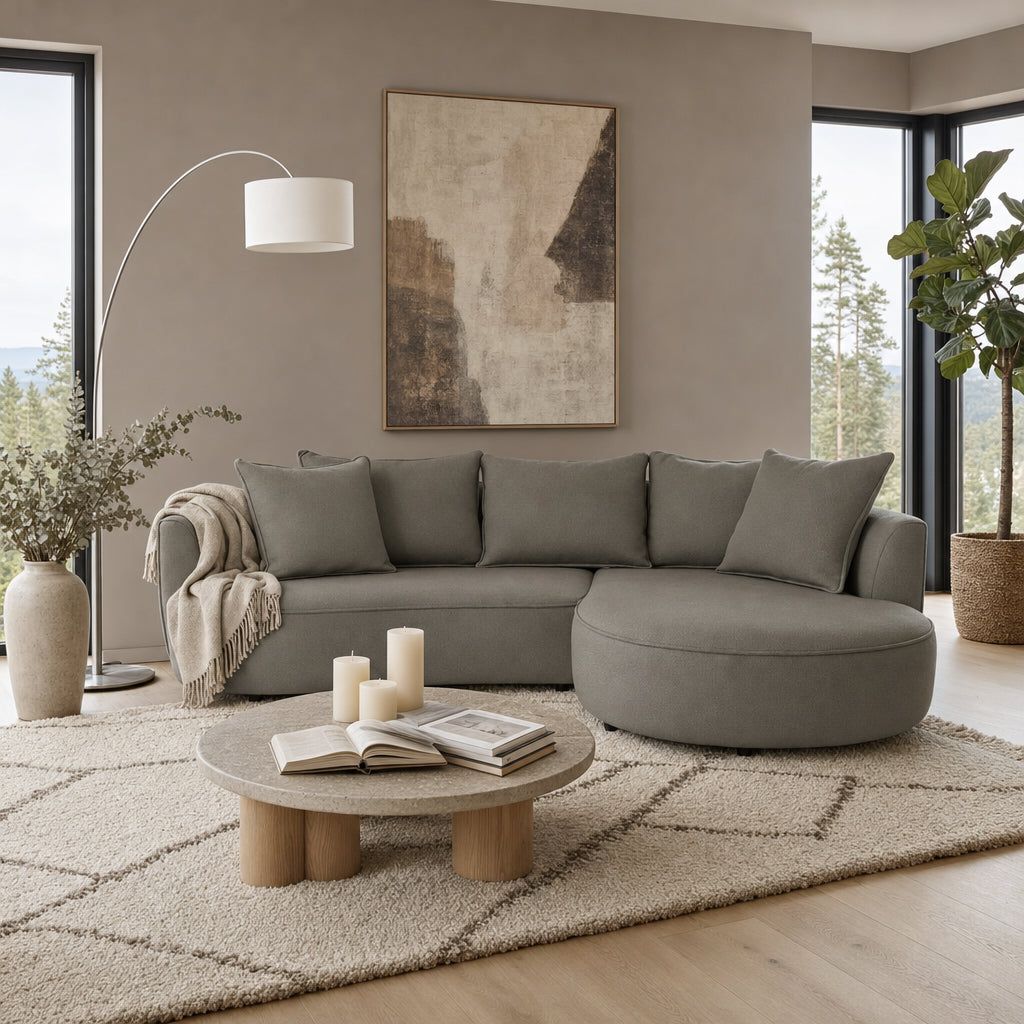 Mantua Ecksofa mit Recamiere
