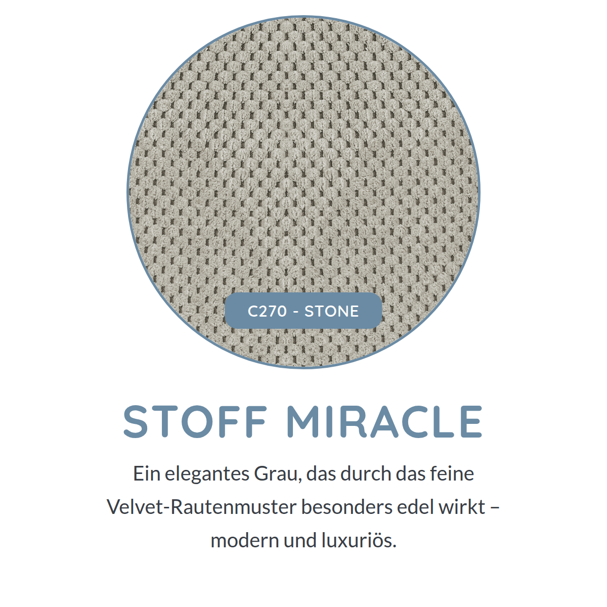 Mantua Ecksofa mit Recamiere