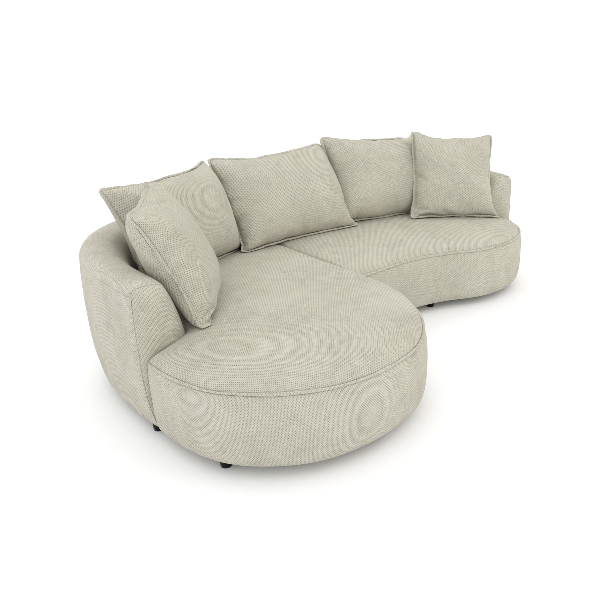 Mantua Ecksofa mit Recamiere