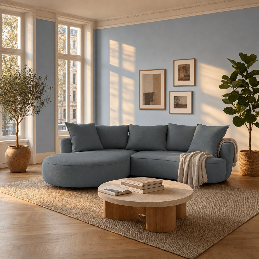 Mantua Ecksofa mit Recamiere