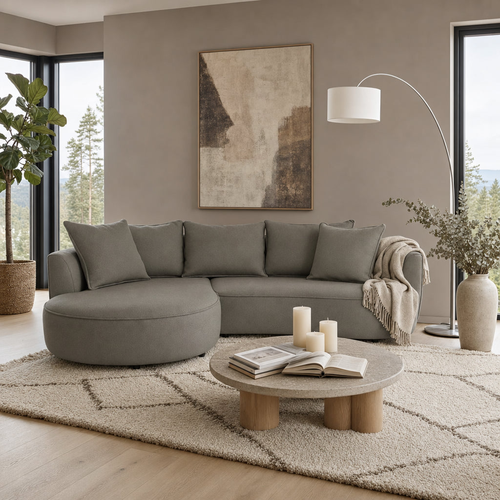 Mantua Ecksofa mit Recamiere
