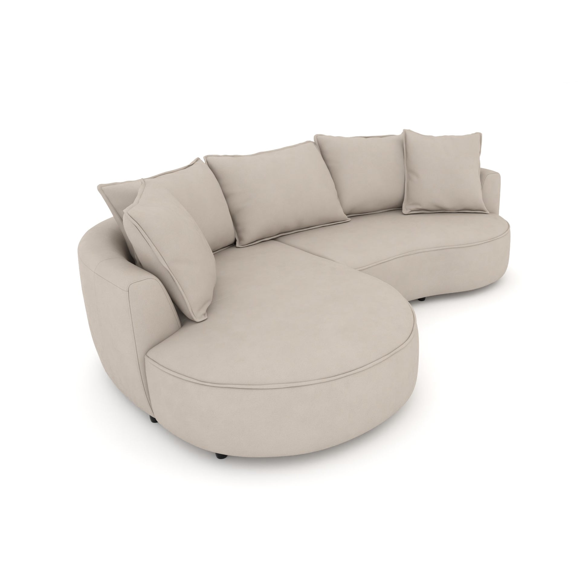 Mantua Ecksofa mit Recamiere