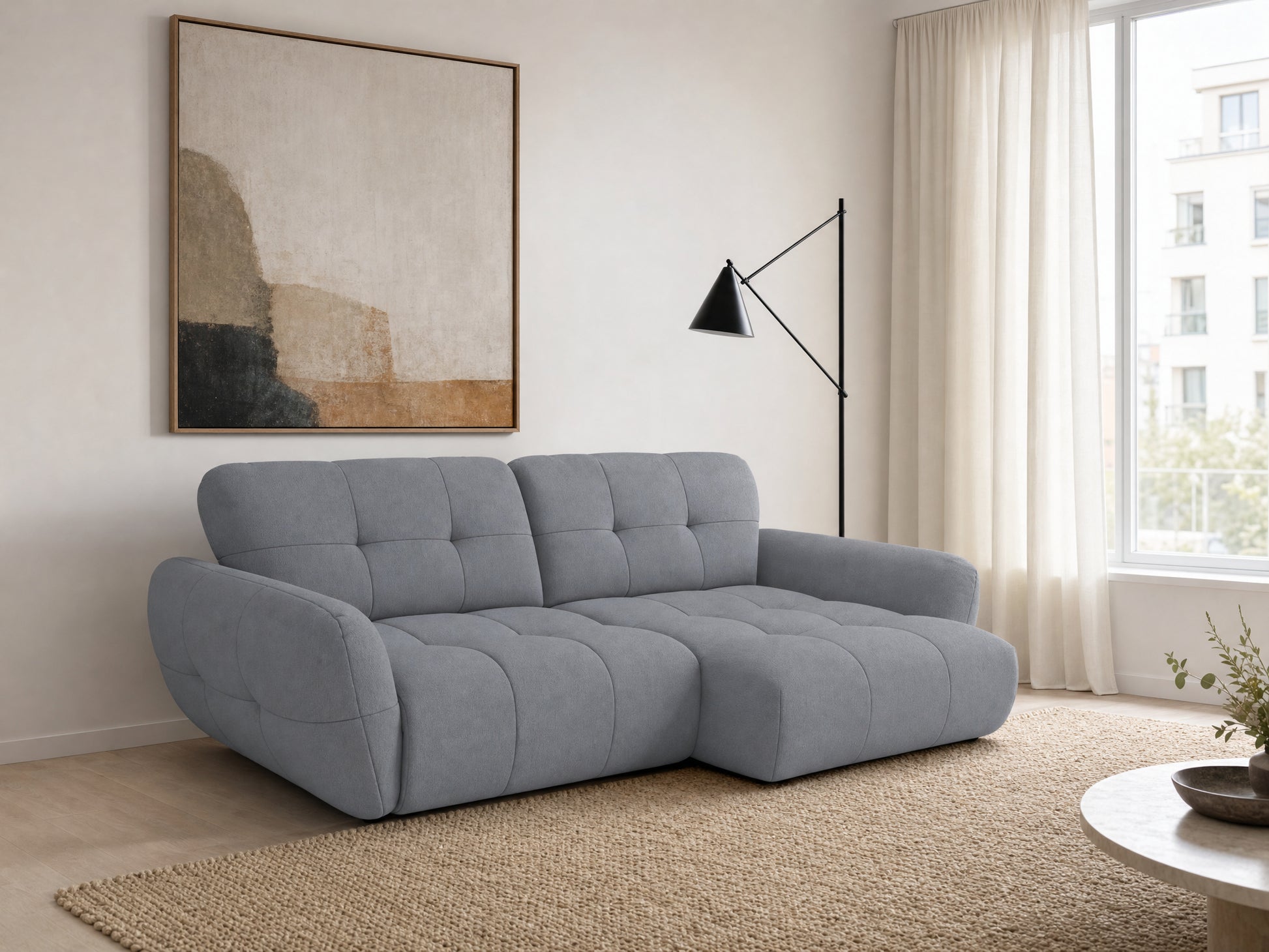 Vannes Ecksofa mit Recamiere