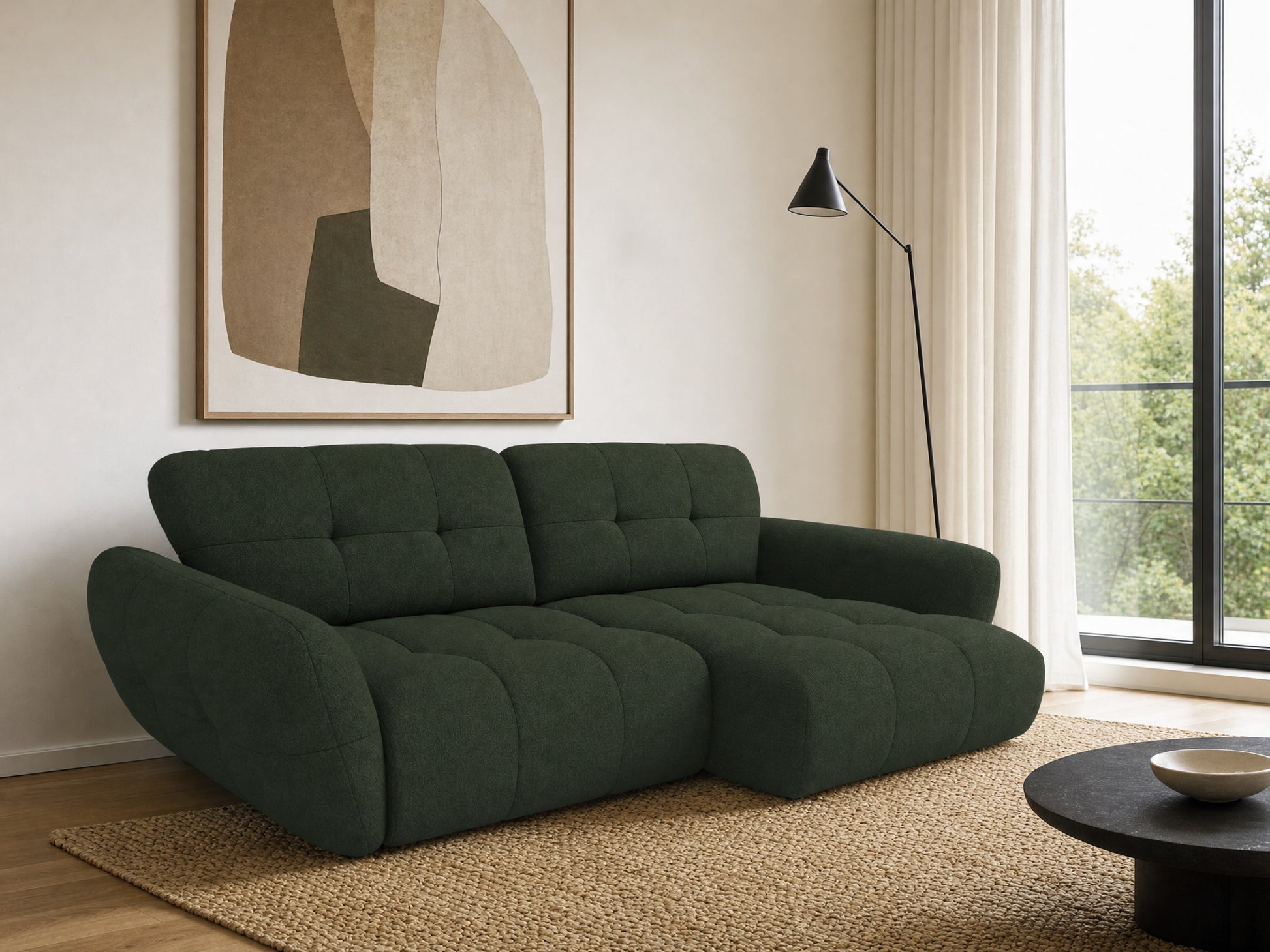 Vannes Ecksofa mit Recamiere