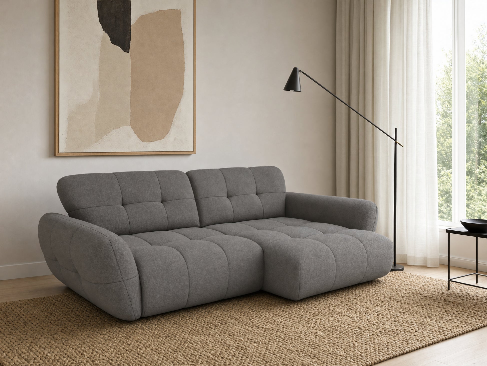 Vannes Ecksofa mit Recamiere