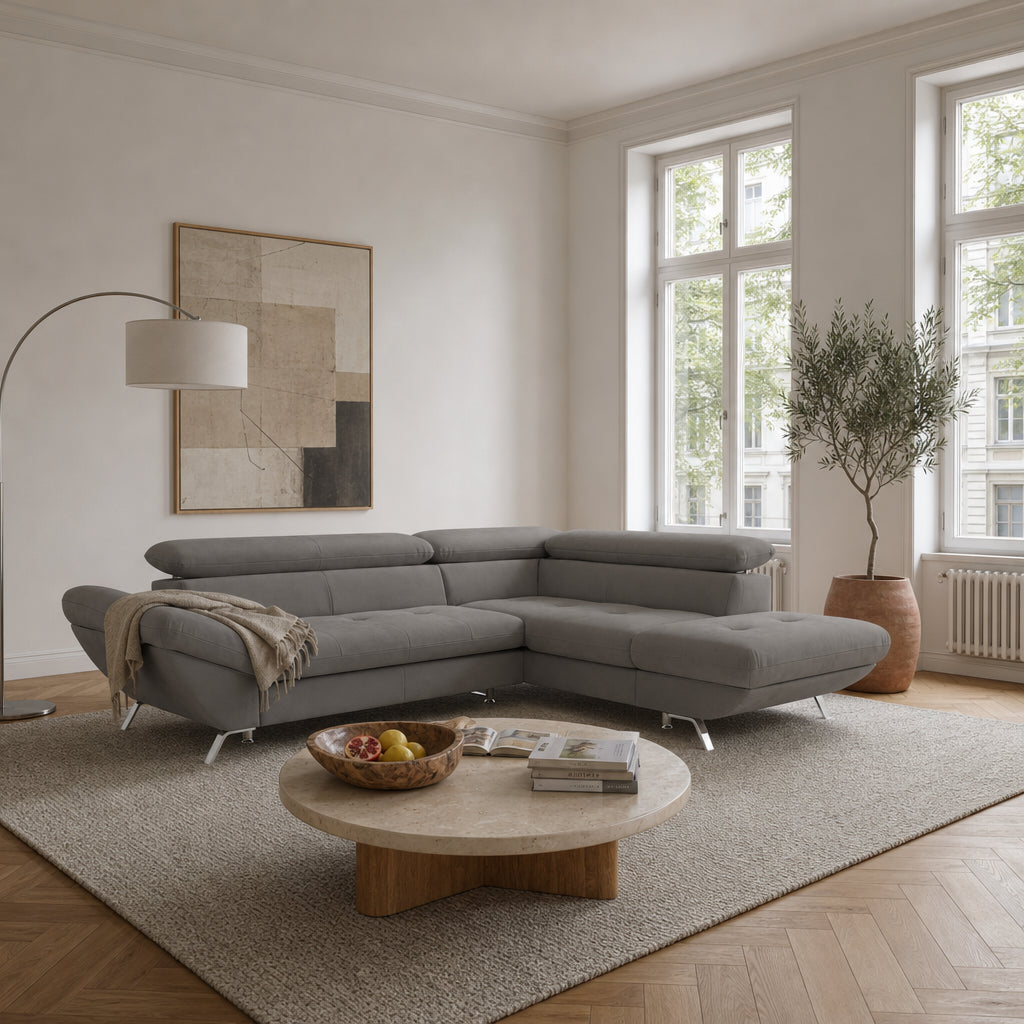 Breda Ecksofa mit Ottomane