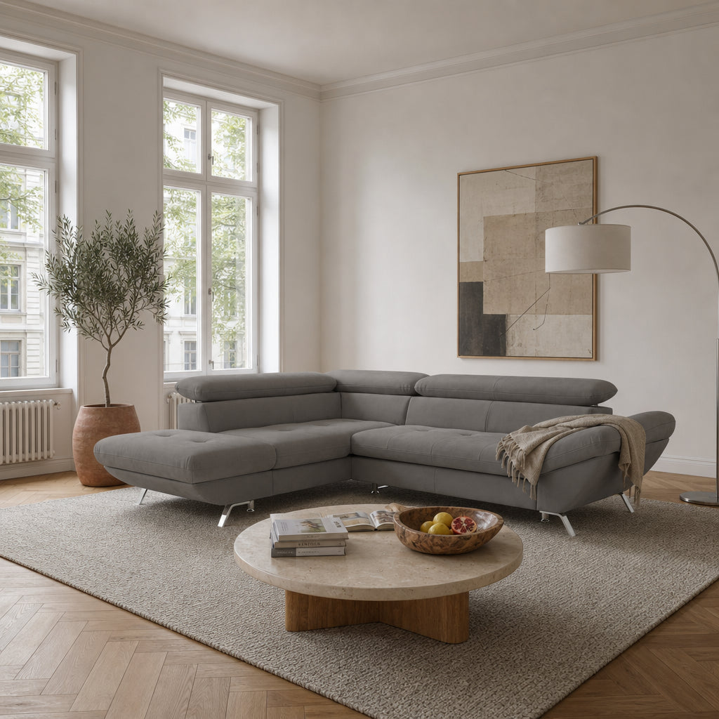 Breda Ecksofa mit Ottomane