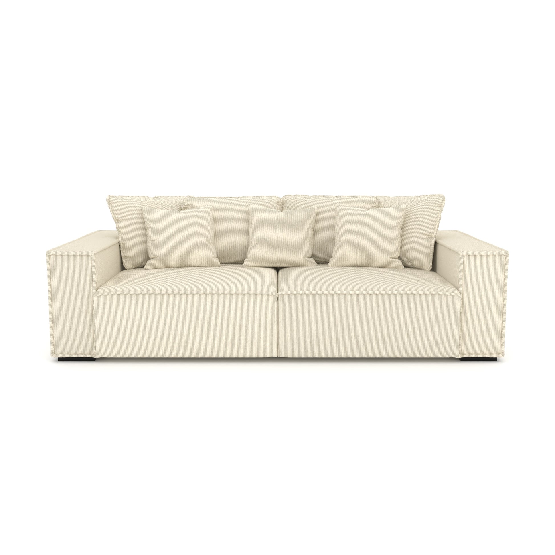Bigsofa York  XXL extra tiefe Sitzfläche