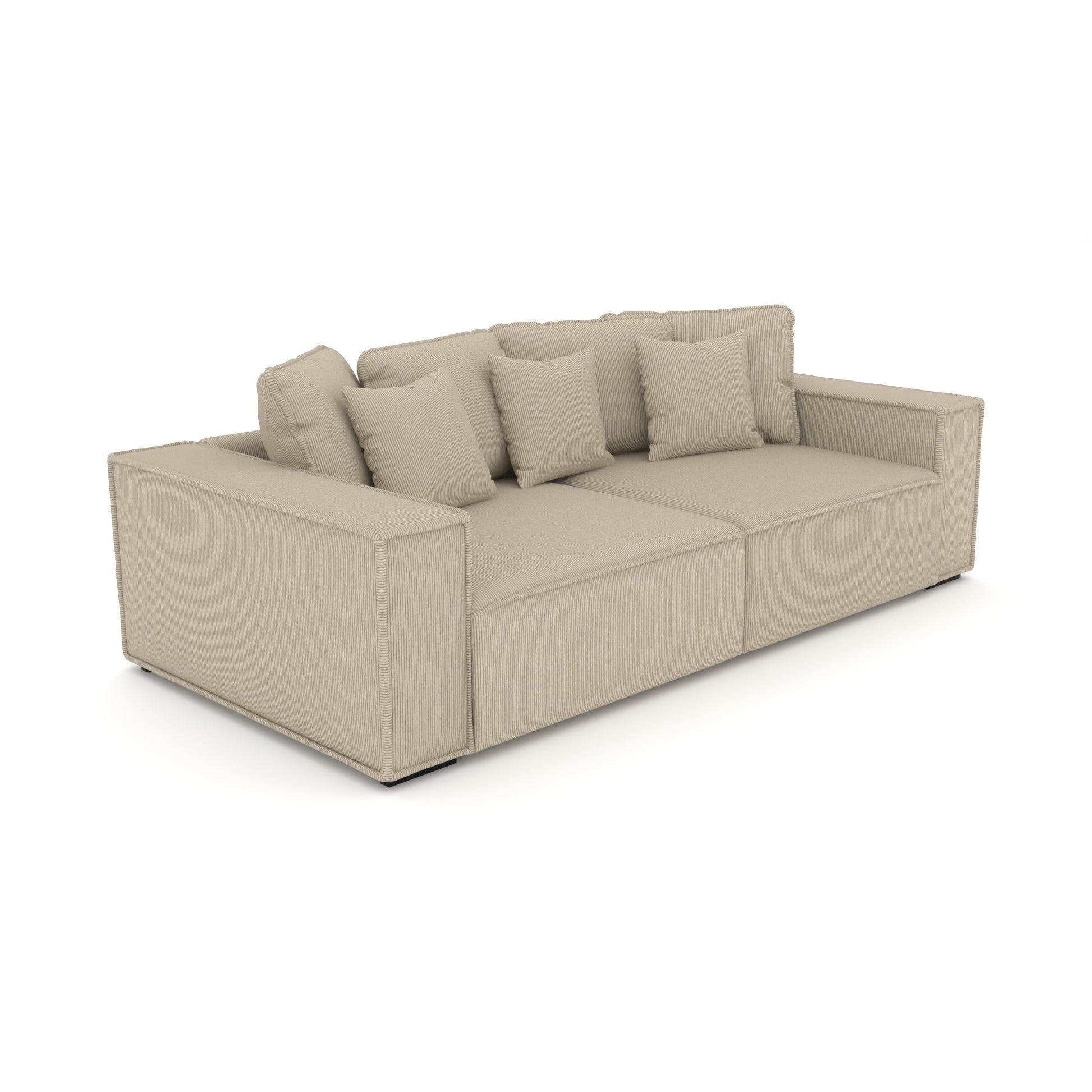 Bigsofa York  XXL extra tiefe Sitzfläche