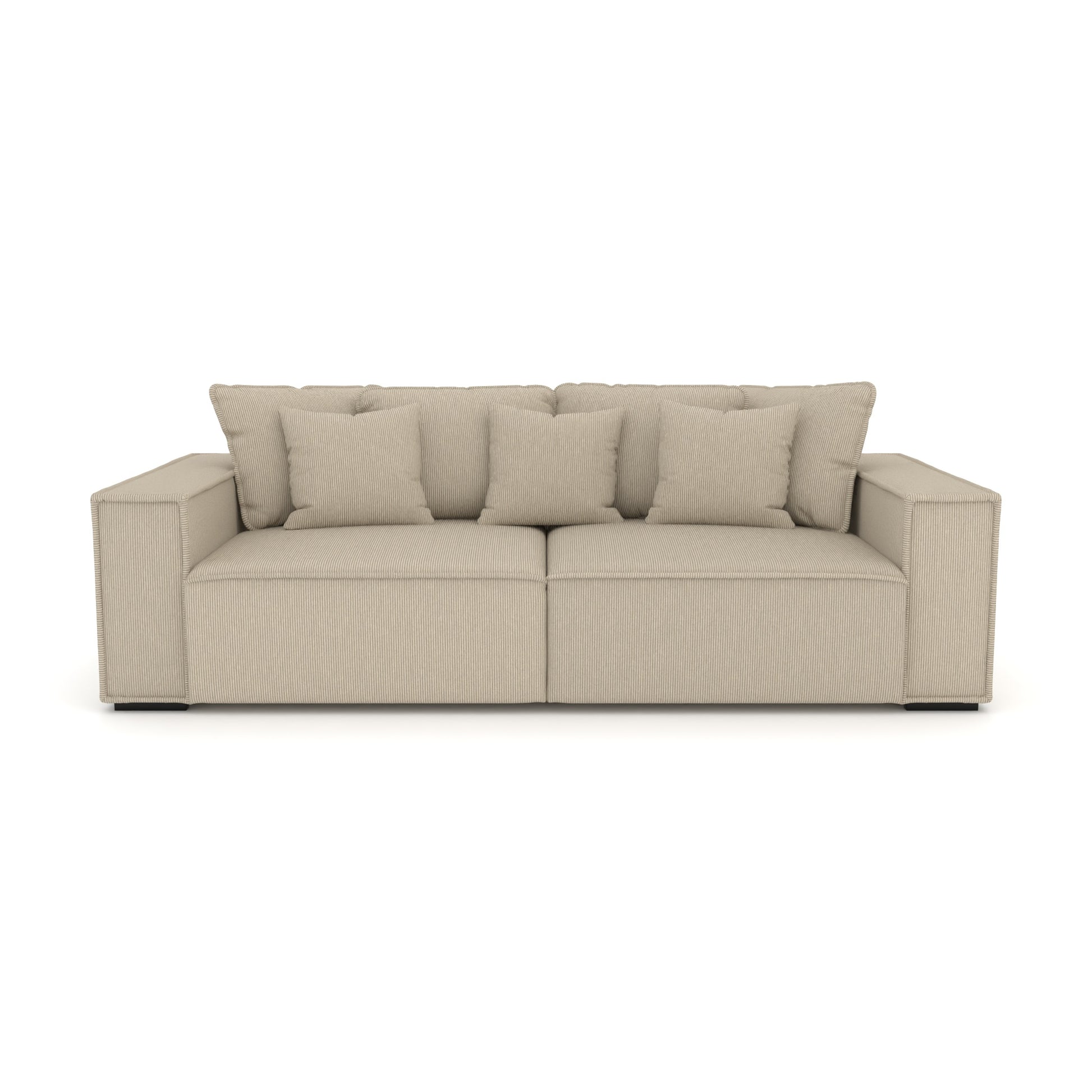 Bigsofa York  XXL extra tiefe Sitzfläche