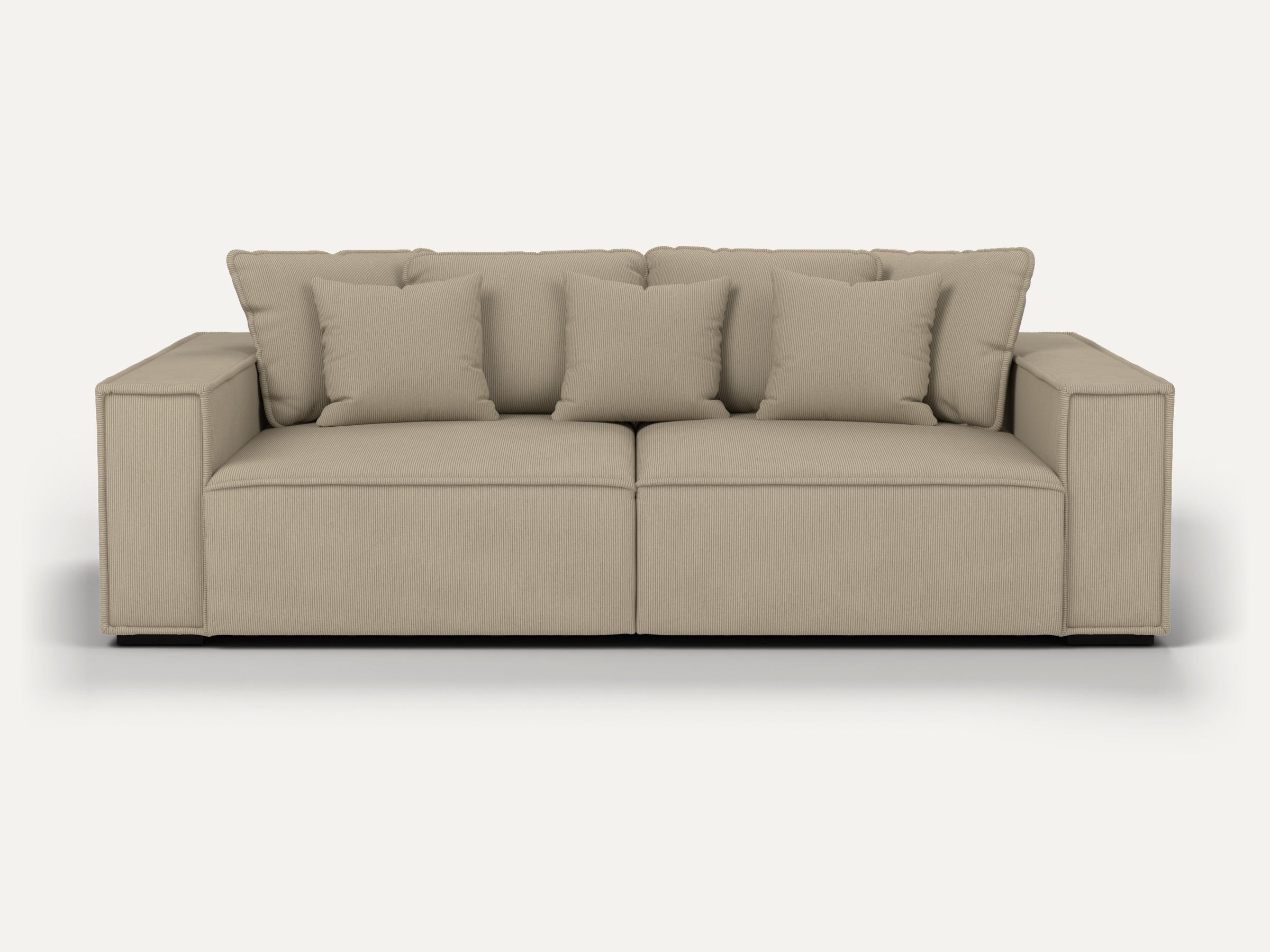 York Megasofa – Cord Toffee