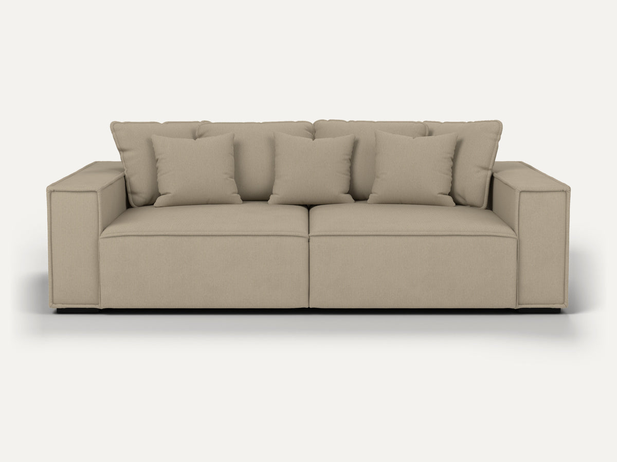 York Megasofa – Cord Toffee