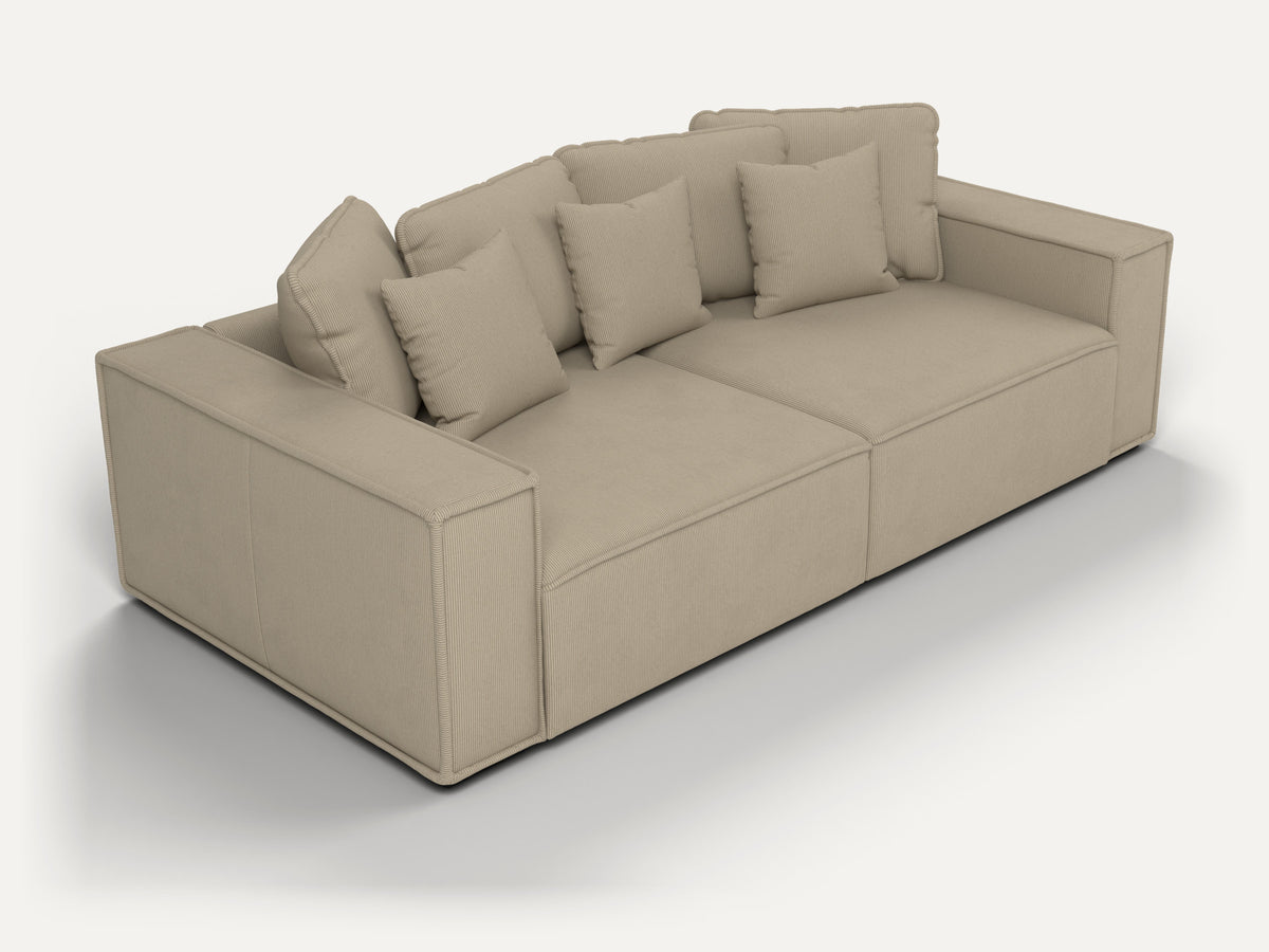 York Megasofa – Cord Toffee
