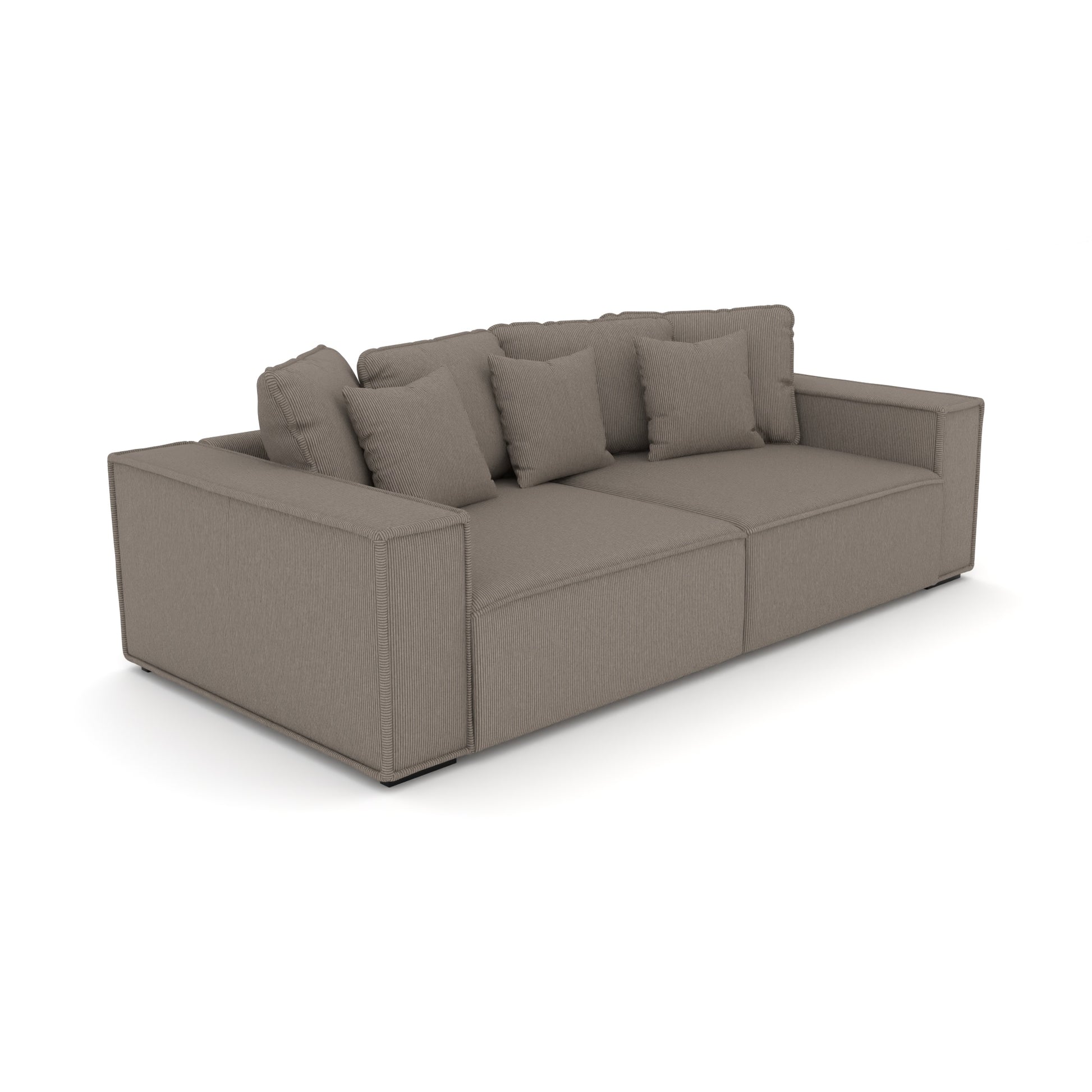 Bigsofa York  XXL extra tiefe Sitzfläche