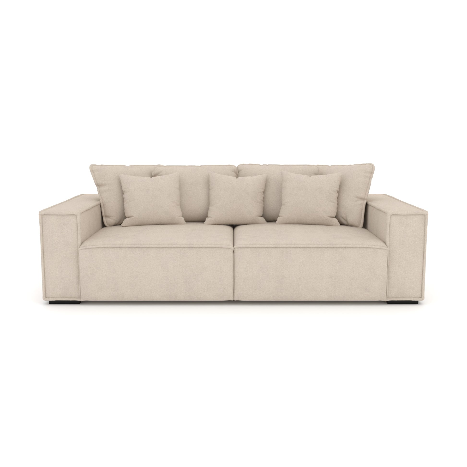 Bigsofa York  XXL extra tiefe Sitzfläche