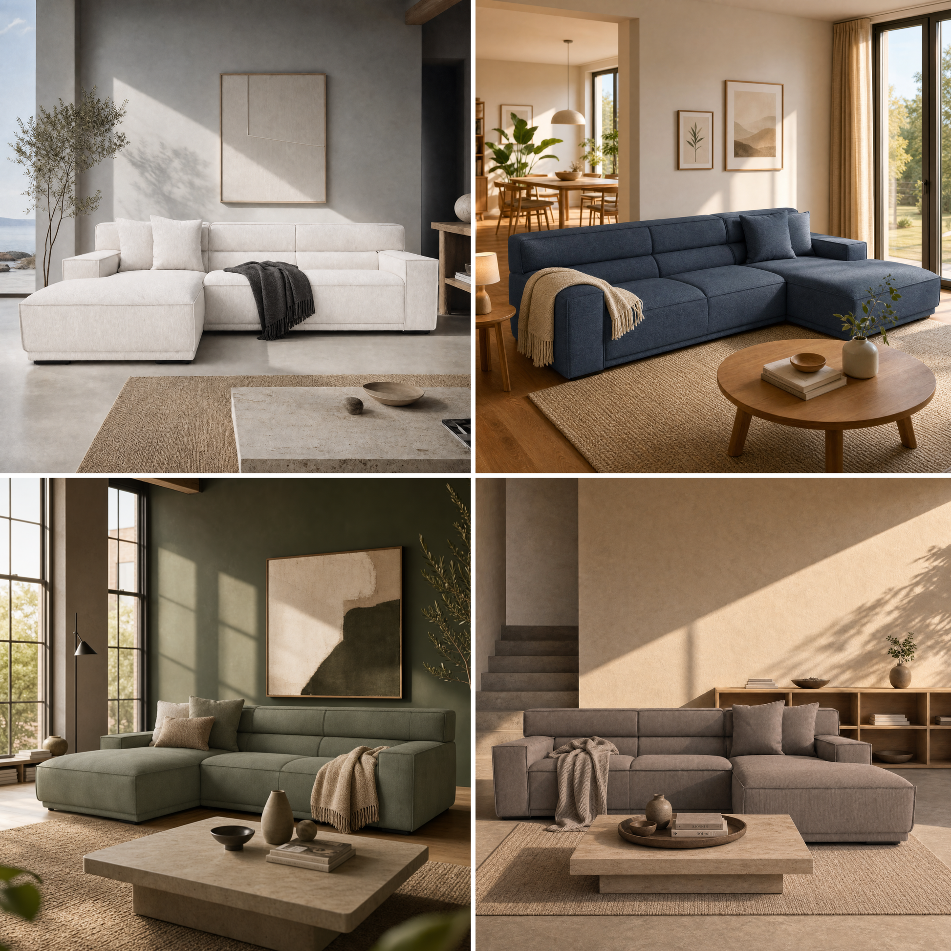 Umea Ecksofa mit Recamiere