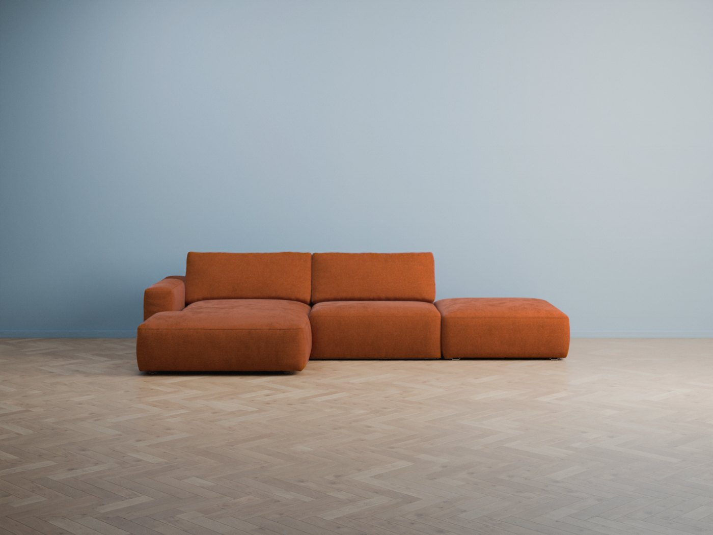 Durham als Modulsofa im Raum