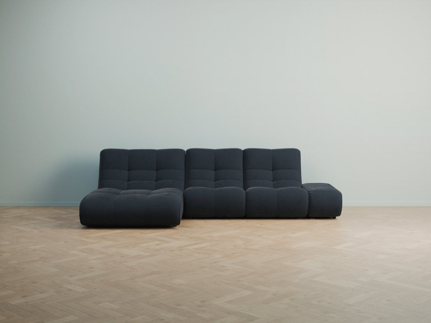 Skive als Modulsofa im Raum